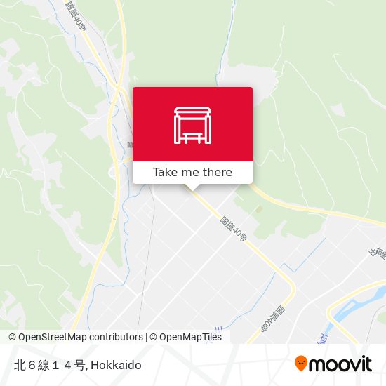 北６線１４号 map