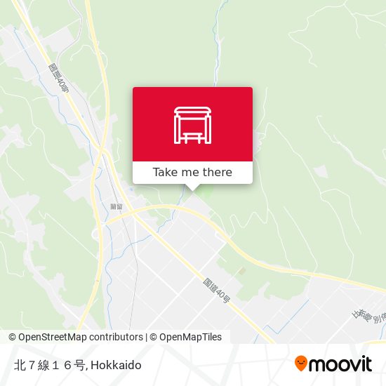 北７線１６号 map