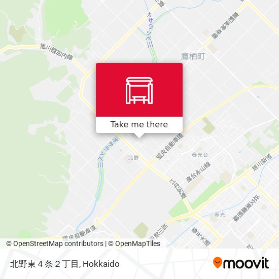北野東４条２丁目 map
