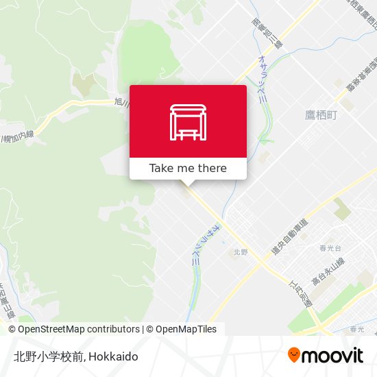 北野小学校前 map