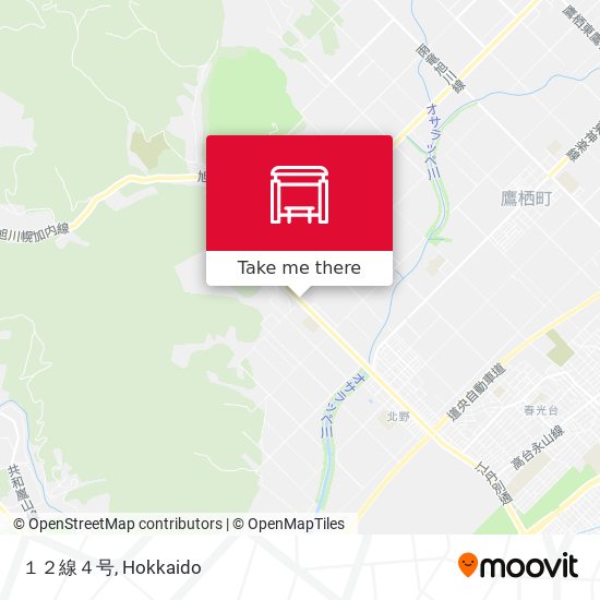 １２線４号 map