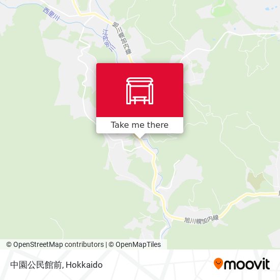 中園公民館前 map