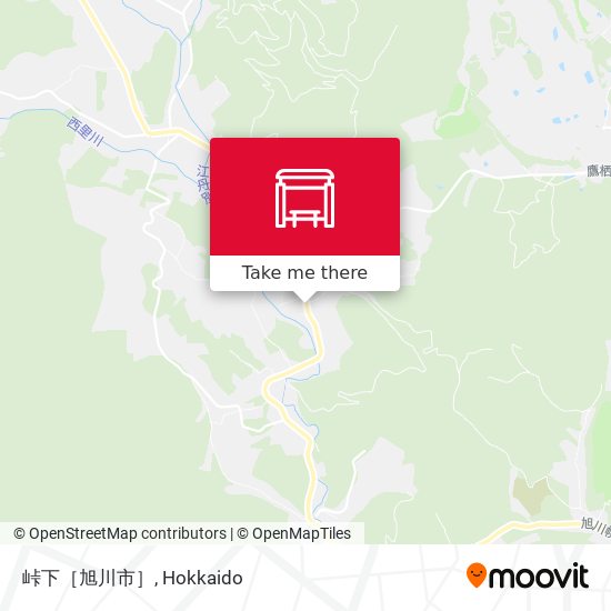 峠下［旭川市］ map