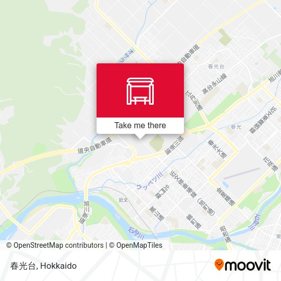 春光台 map