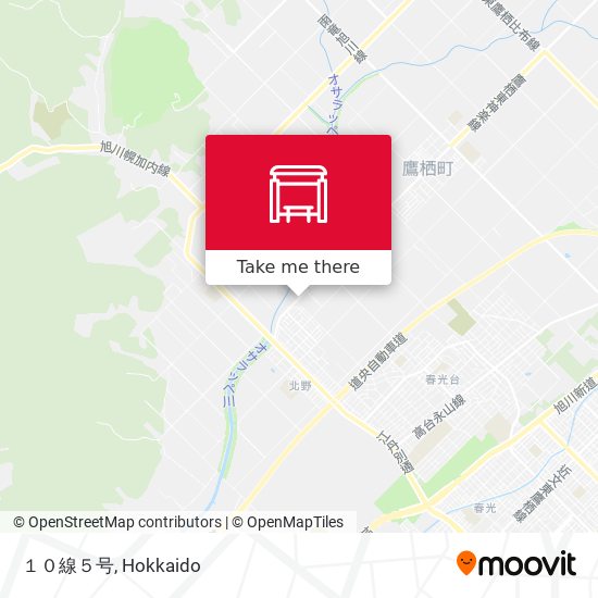 １０線５号 map