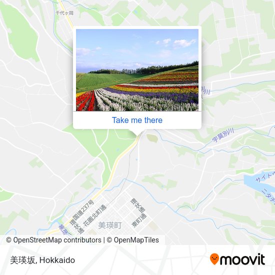 美瑛坂 map