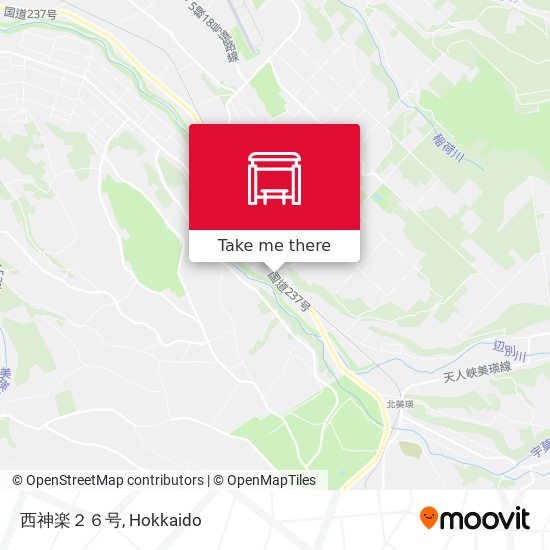 西神楽２６号 map