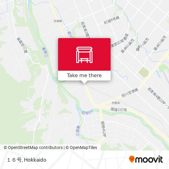 １６号 map