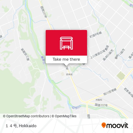 １４号 map