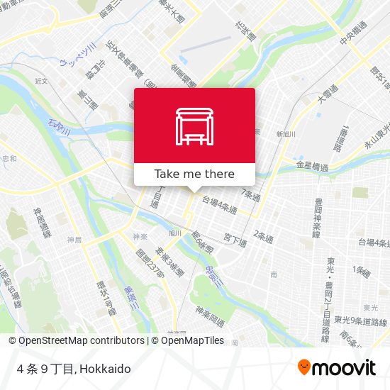 ４条９丁目 map