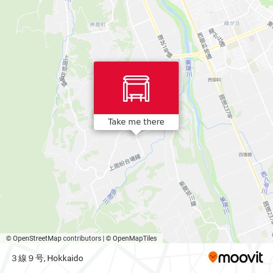 ３線９号 map