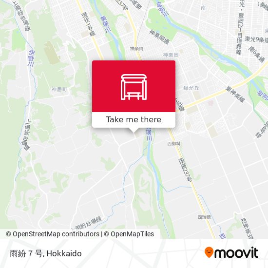 雨紛７号 map
