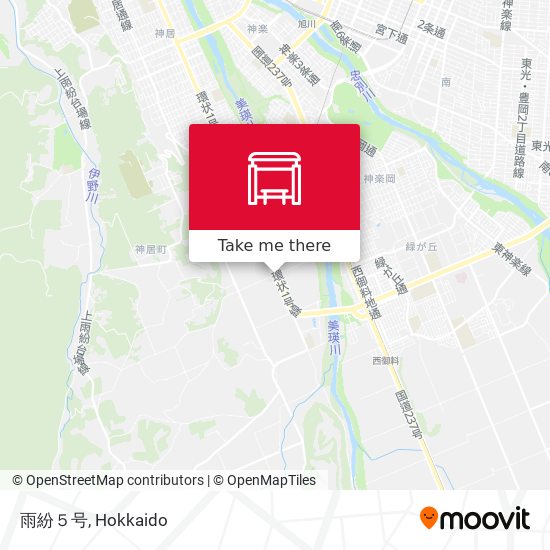 雨紛５号 map