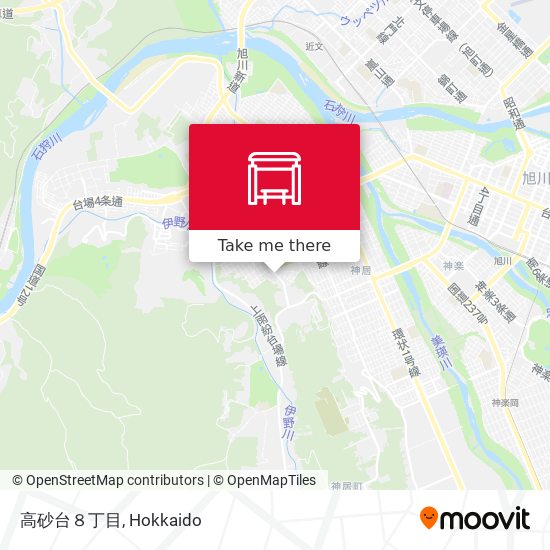 高砂台８丁目 map