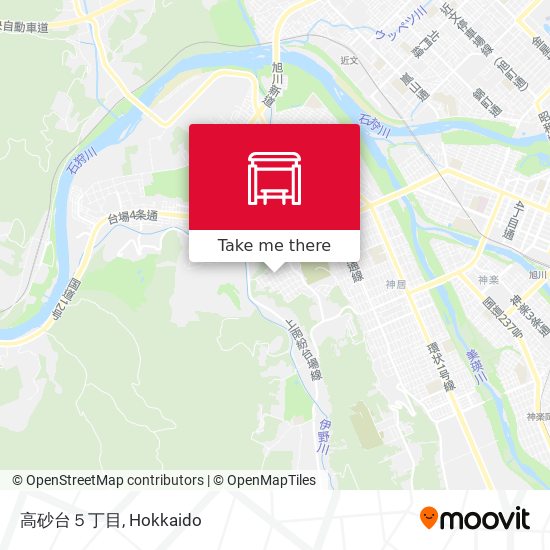 高砂台５丁目 map
