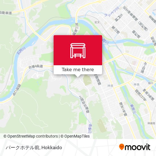 パークホテル前 map