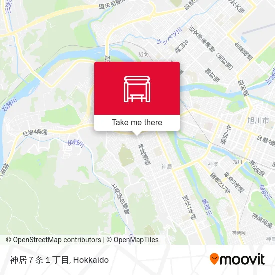 神居７条１丁目 map