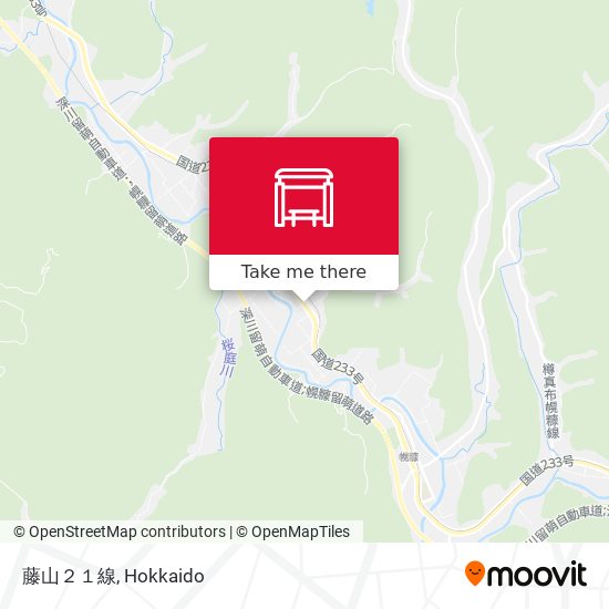 藤山２１線 map