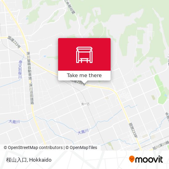 桜山入口 map