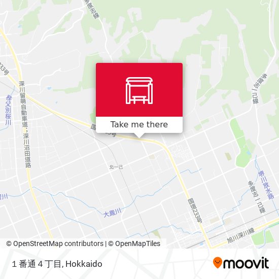 １番通４丁目 map