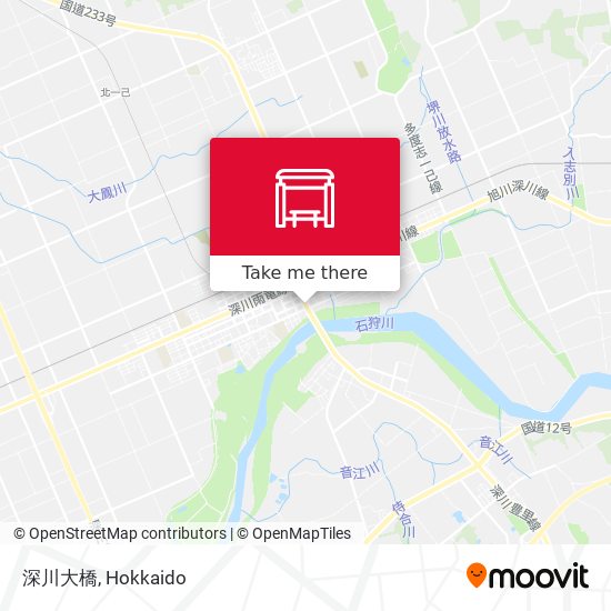 深川大橋 map