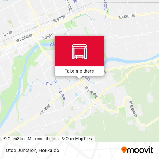 Otoe Junction map