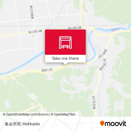 集会所前 map