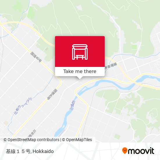 基線１５号 map