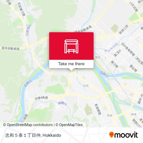 忠和５条１丁目仲 map