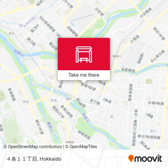 ４条１１丁目 map