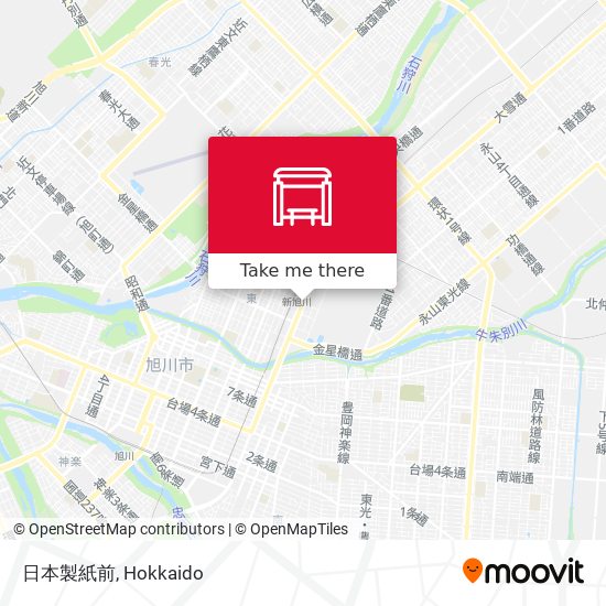 日本製紙前 map