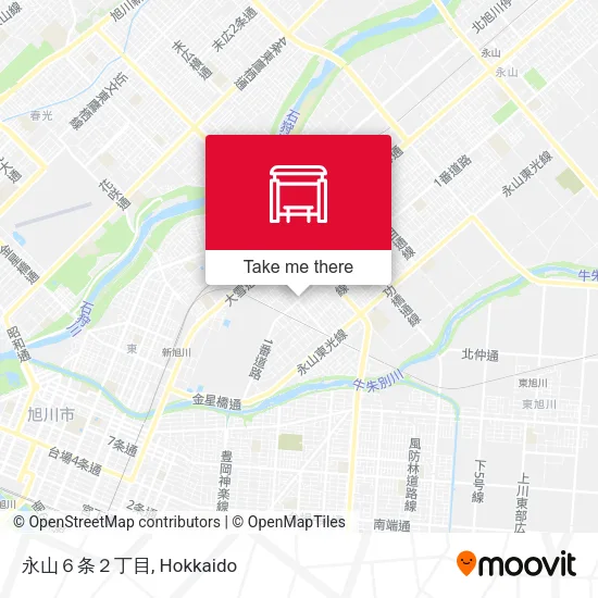 永山６条２丁目 map