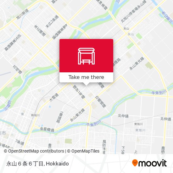 永山６条６丁目 map