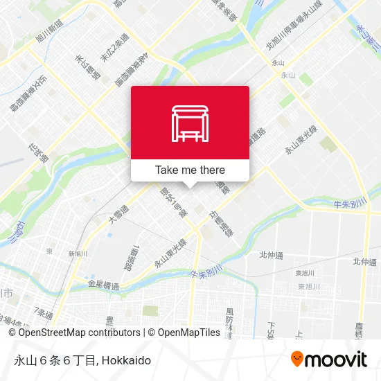 永山６条６丁目 map