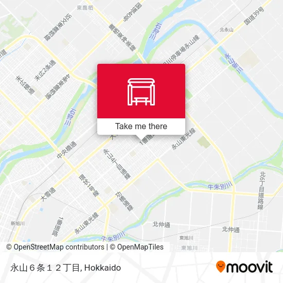 永山６条１２丁目 map