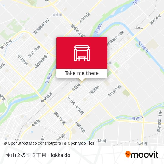 永山２条１２丁目 map