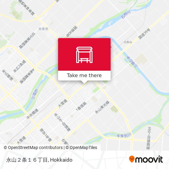永山２条１６丁目 map
