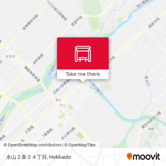 永山２条２４丁目 map