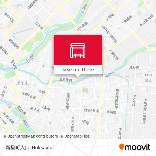 新星町入口 map