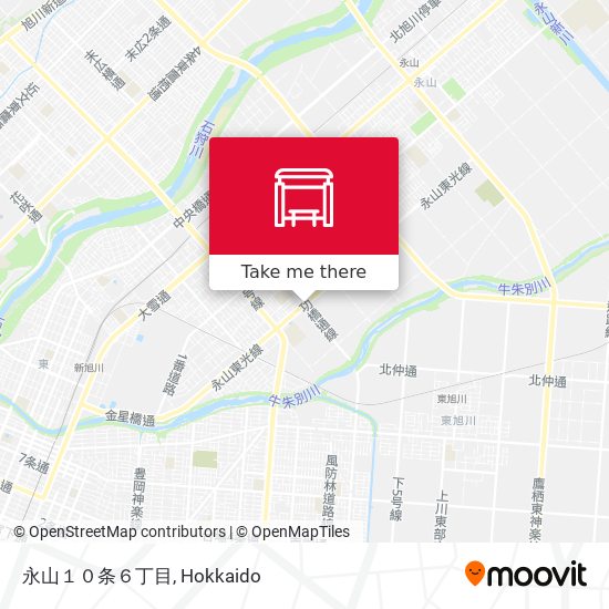 永山１０条６丁目 map