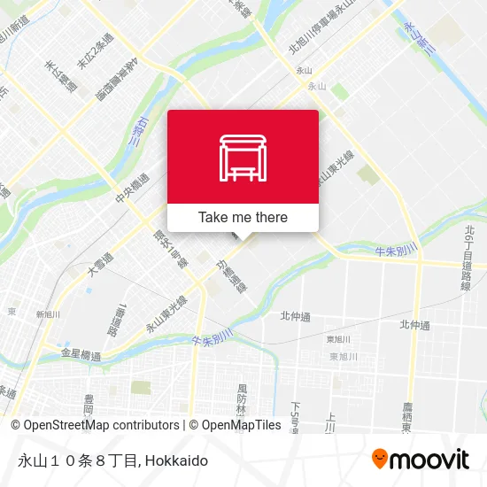 永山１０条８丁目 map