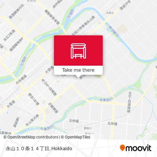 永山１０条１４丁目 map