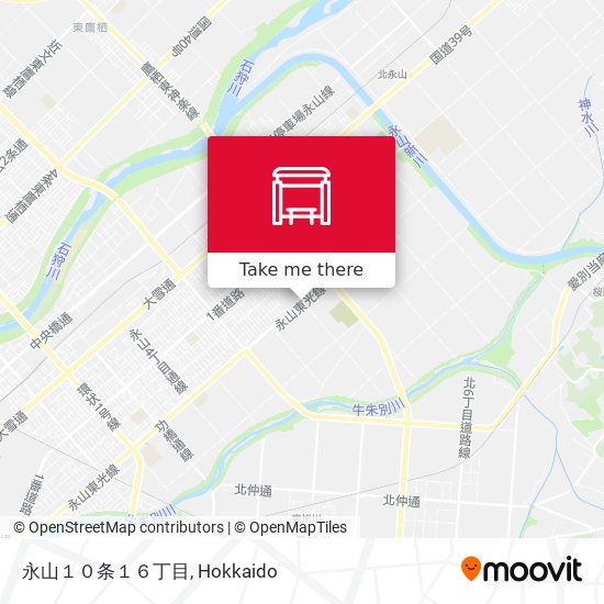 永山１０条１６丁目 map