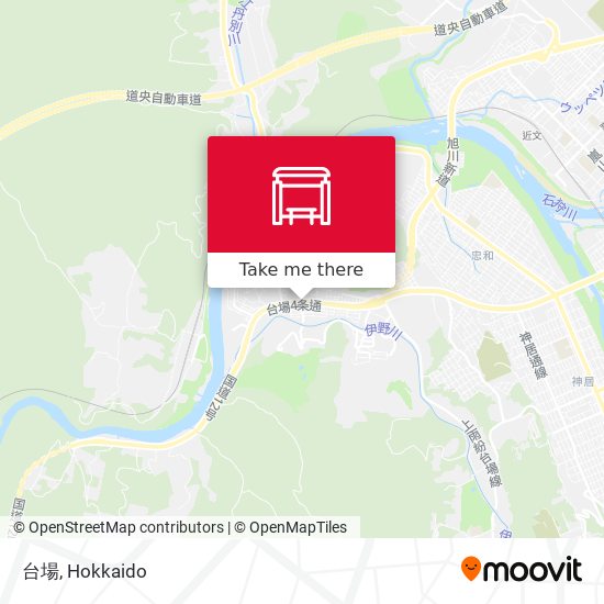 台場 map