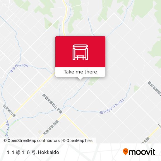 １１線１６号 map