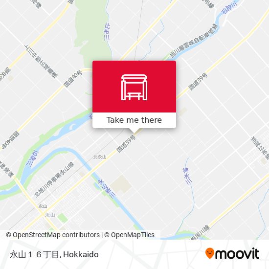 永山１６丁目 map