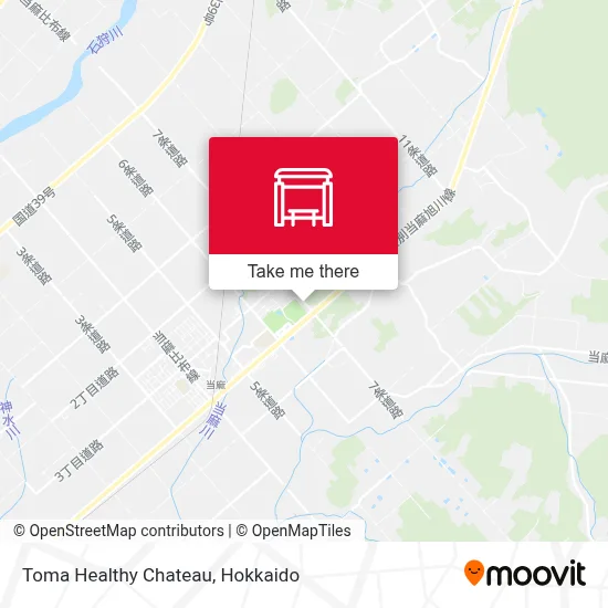 Toma Healthy Chateau map