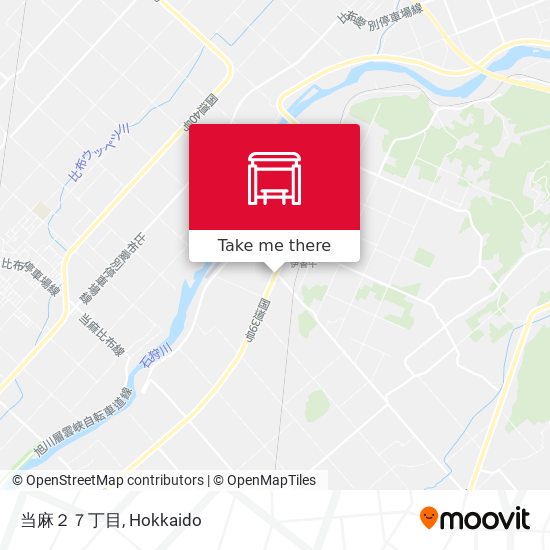 当麻２７丁目 map