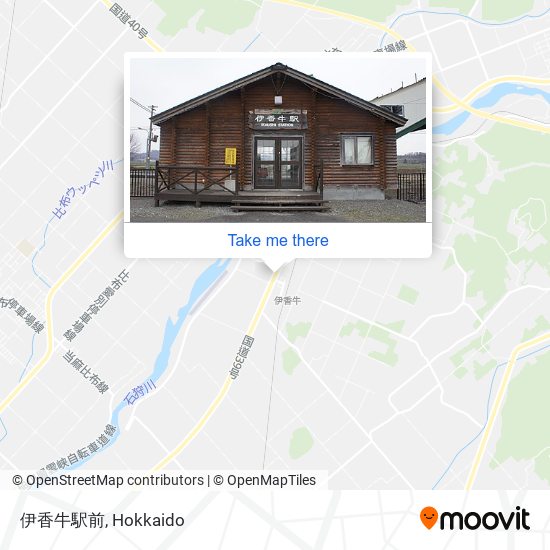 伊香牛駅前 map