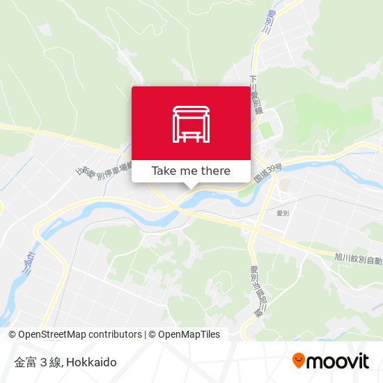 金富３線 map